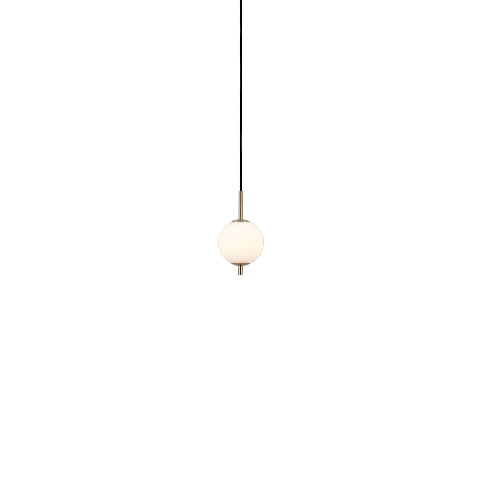 Candeeiro suspenso LED Audrey, cor latão, 1 lâmpada Ø 12 cm - UMAGE