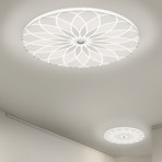BANKAMP Mandala LED-Deckenleuchte Blume