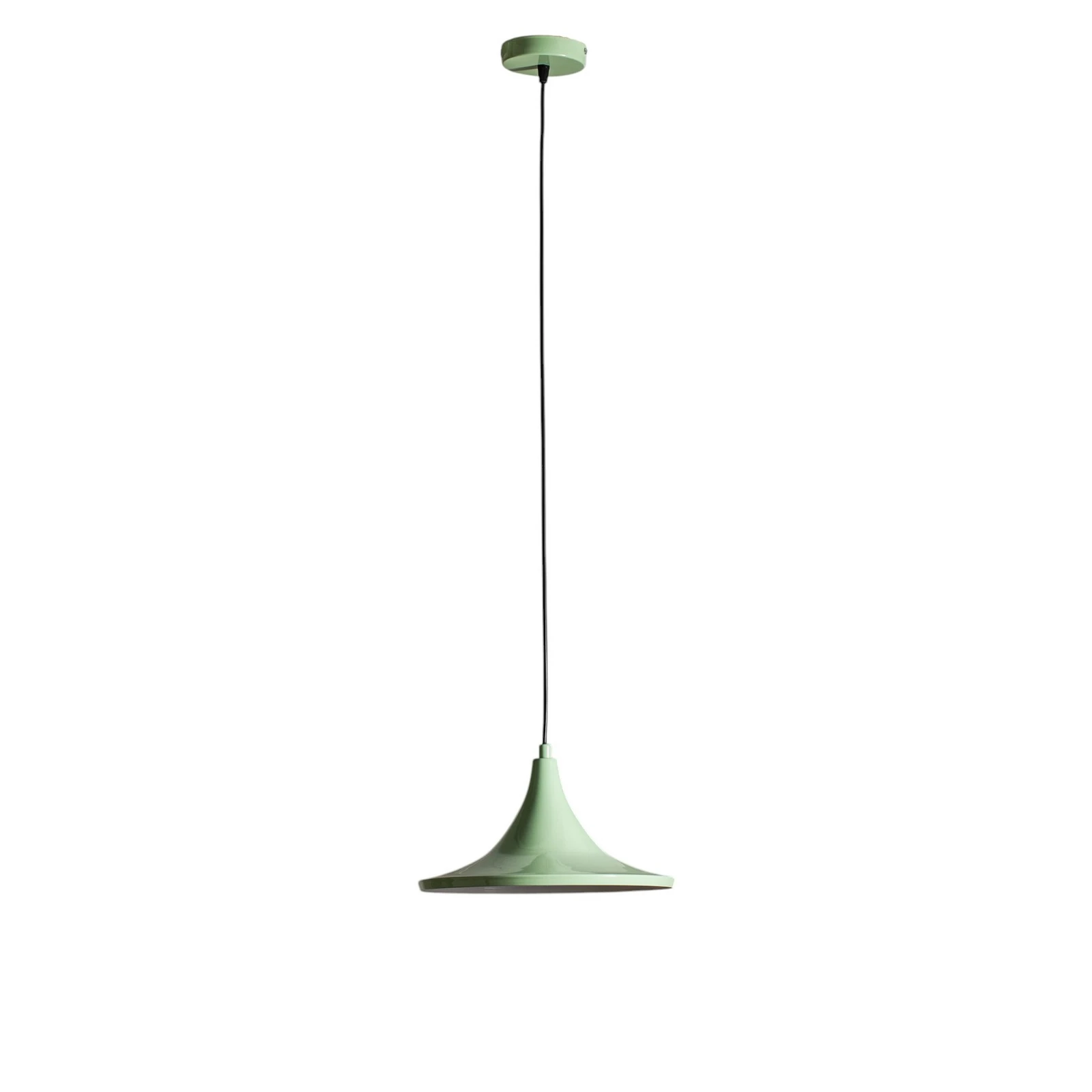 Genisy hänglampa, mintgrön, Ø 31 cm, metall, E27