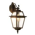 Buitenwandlamp New Orleans, lantaarn neerwaards