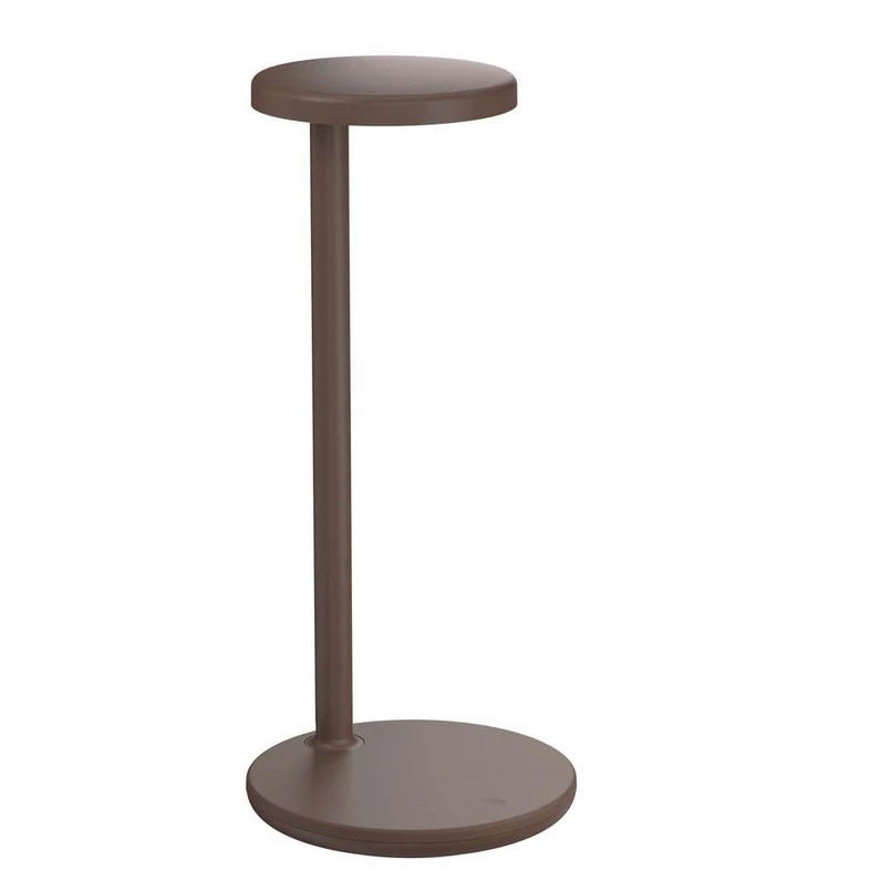 FLOS – Oblique QI Tischleuchte Brown