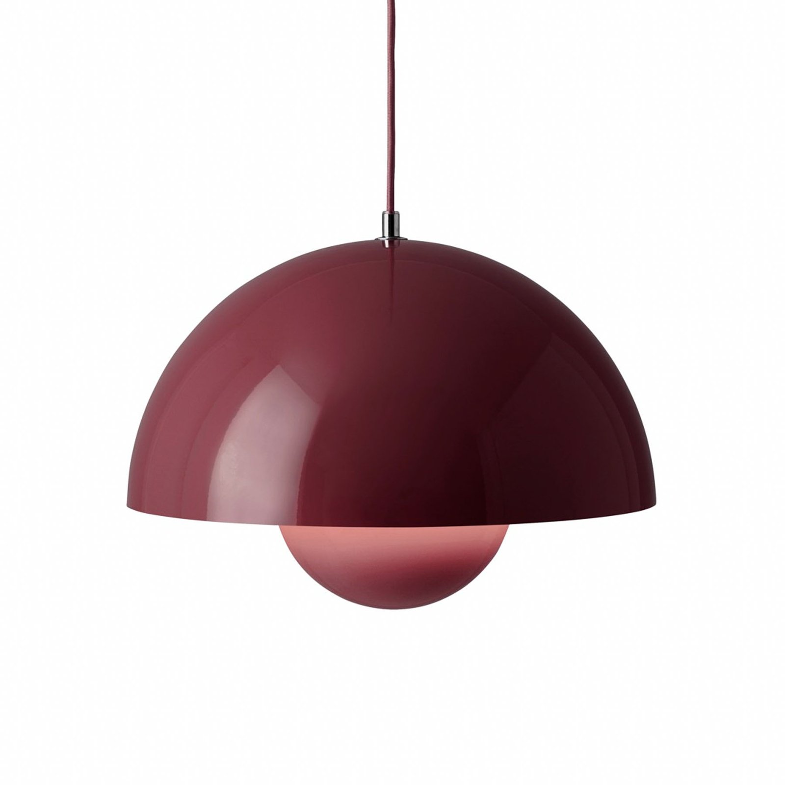 Závesné svietidlo Flowerpot VP7 Dark Plum - &Tradition