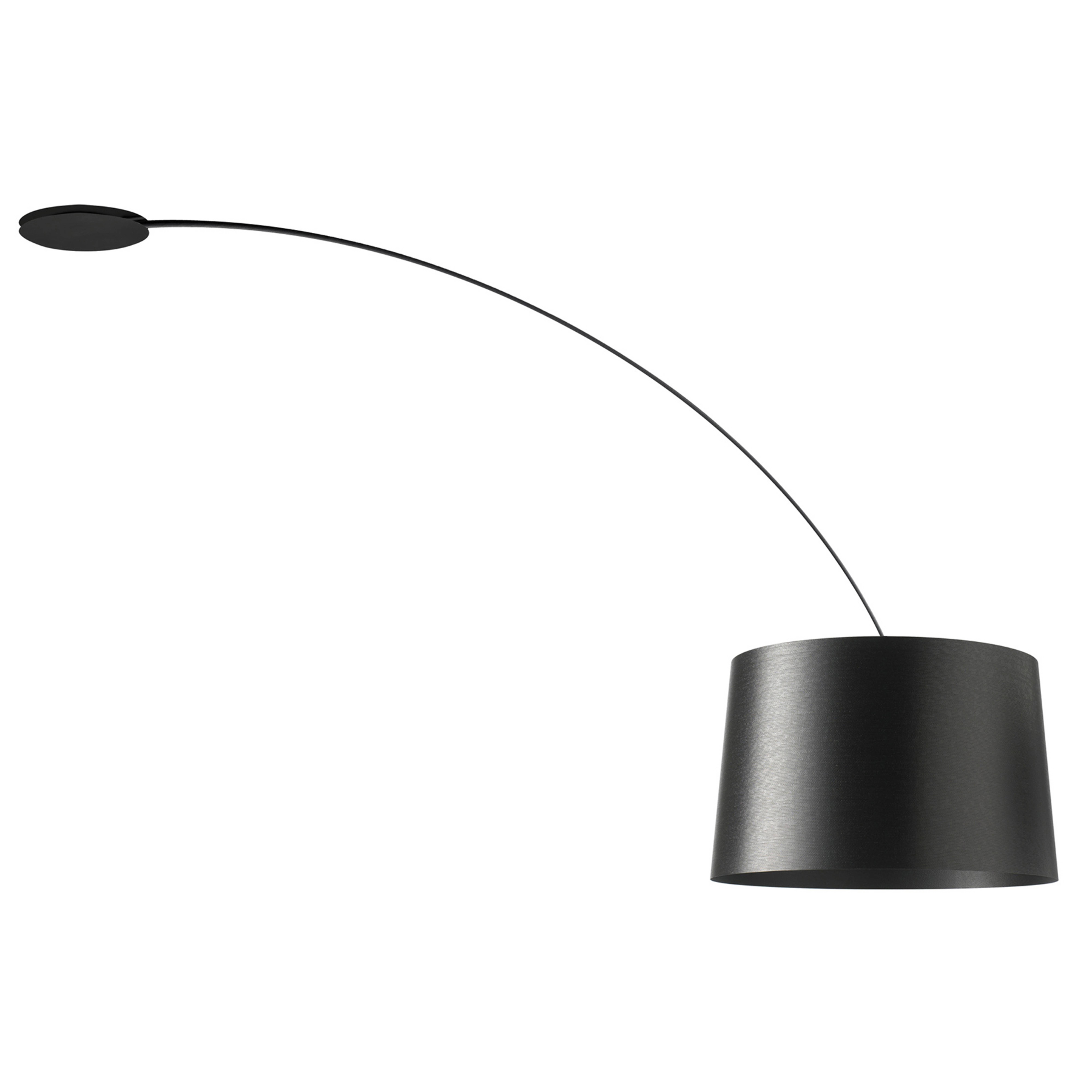 Foscarini Twiggy lámpara colgante de arco, negro