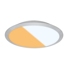 LED stropní světlo 3767014 CCT, IP44 chrom matný