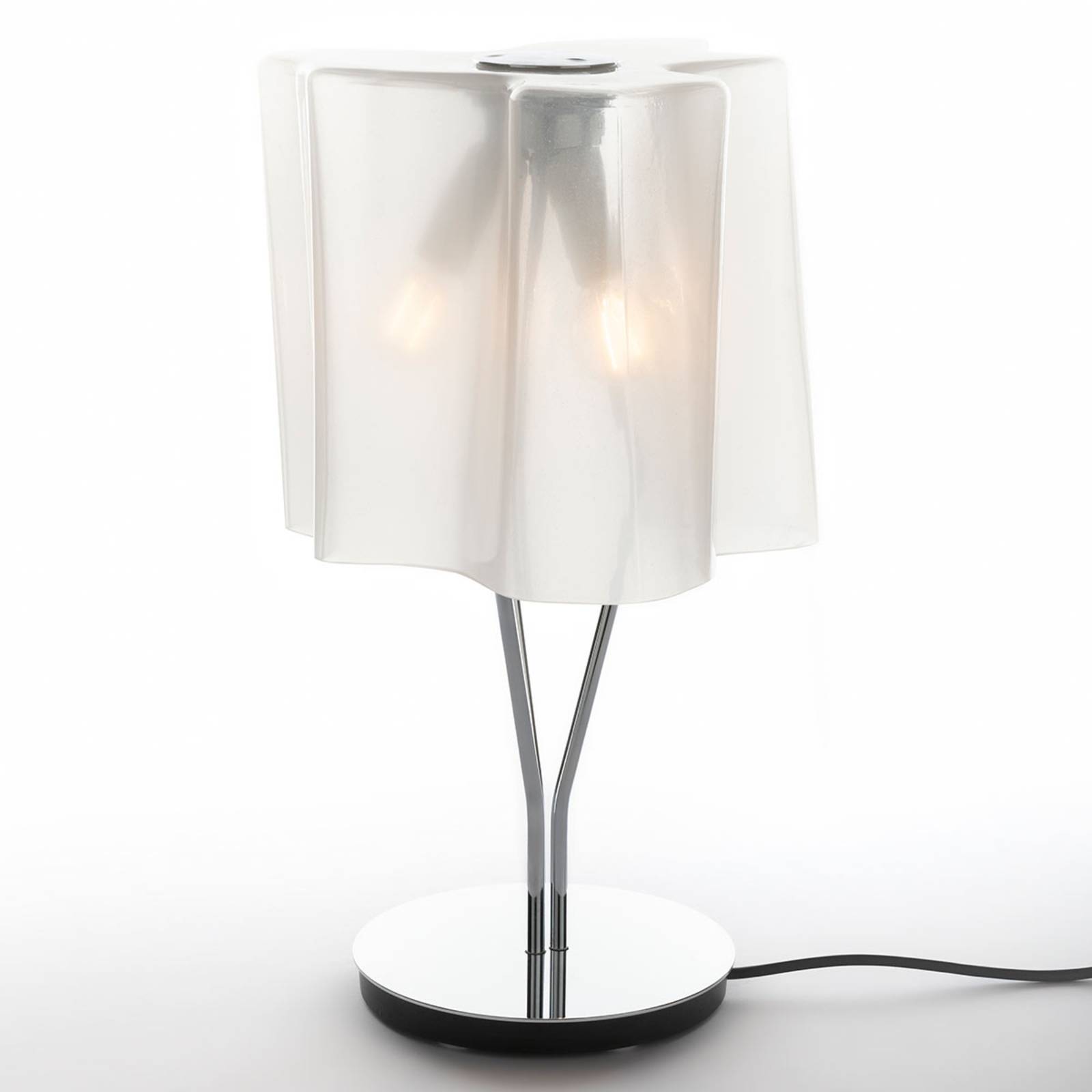 Artemide Logico lampe à poser 64 cm soyeux/chromé