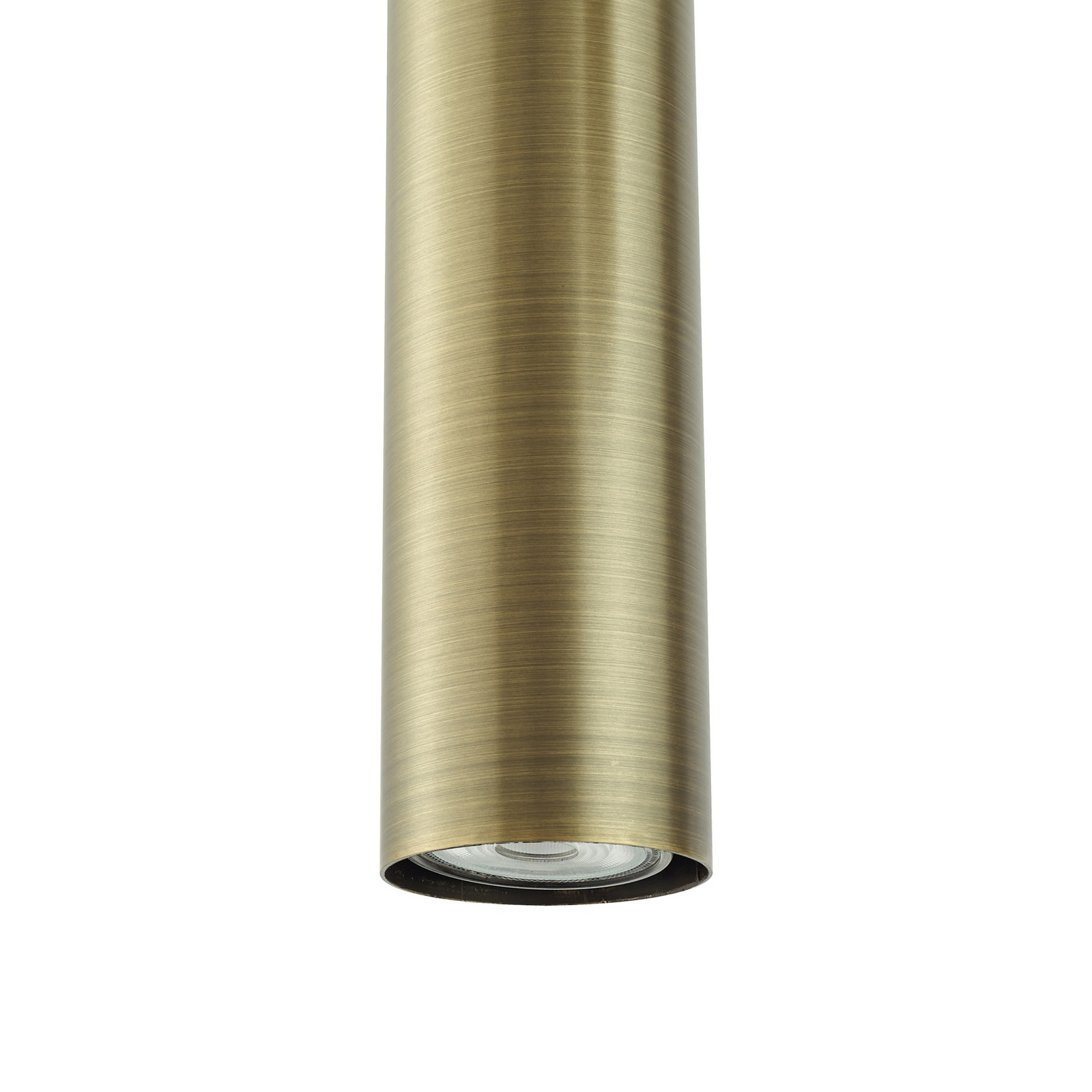 Lampada a sospensione Lindby Joffrey, Ø 24 cm, ottone, a 3 luci, GU10
