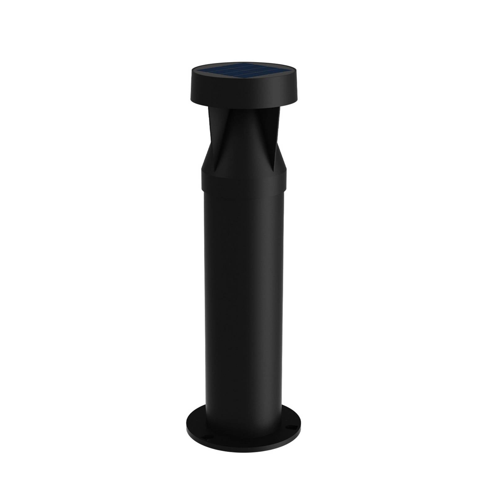 Philips LED-Solar-Sockelleuchte Avery, schwarz, IP44