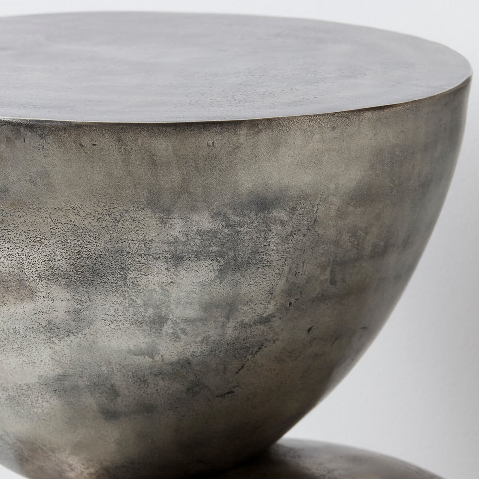 Tavolino HDHeena, metallo patinato 55 cm - House Doctor