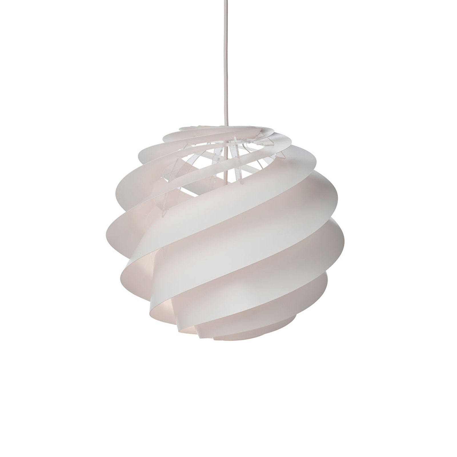 LE KLINT Swirl 3 - Designer-Hängeleuchte in Weiß