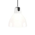 Rotaliana Luxy H5 Glam candeeiro de suspensão preto/branco