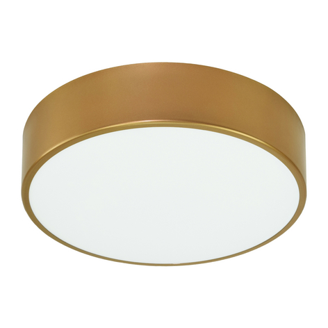 Deckenleuchte Cleo 300, IP54, Ø 30 cm gold