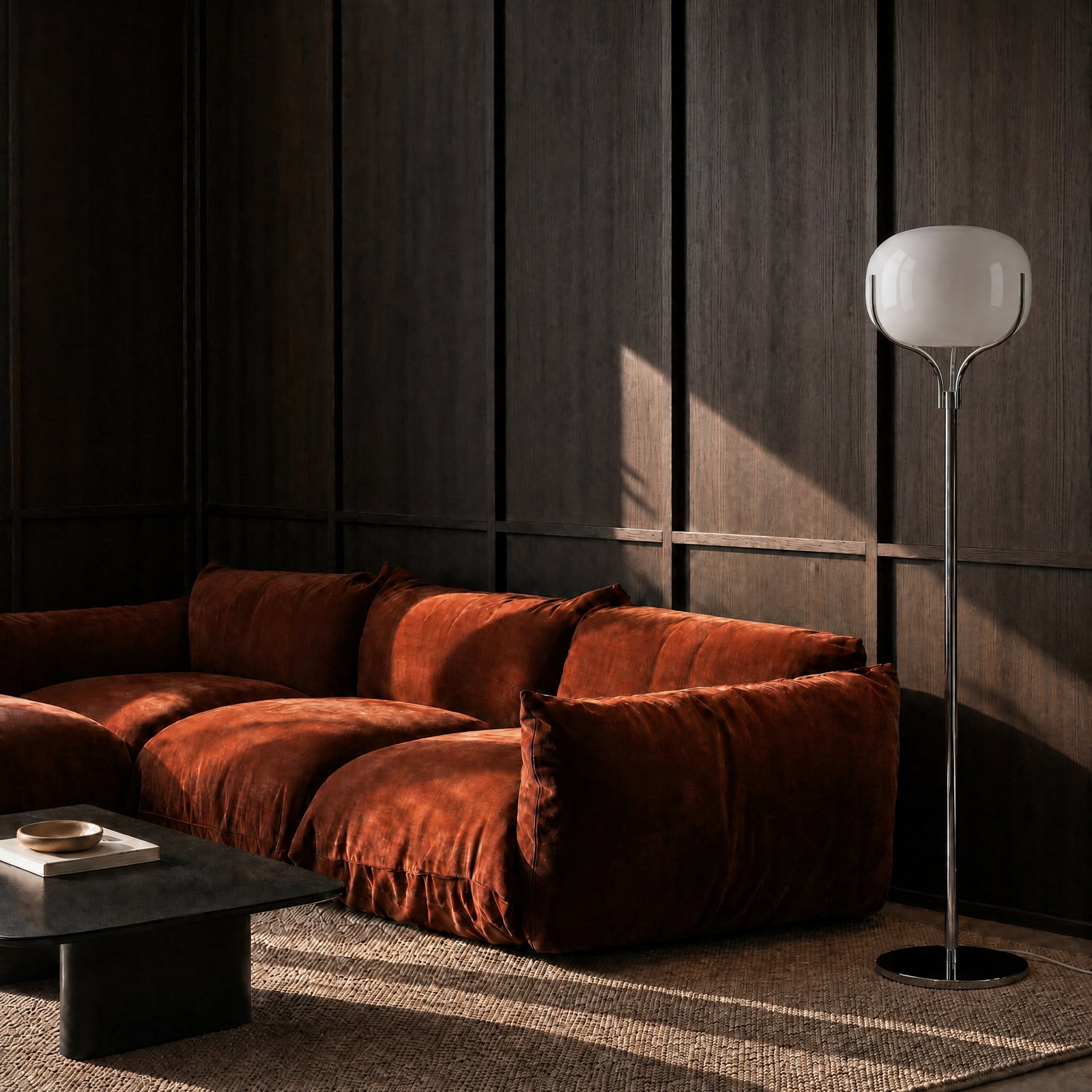 Lucande Christo floor lamp, height 160 cm, chrome/white, glass