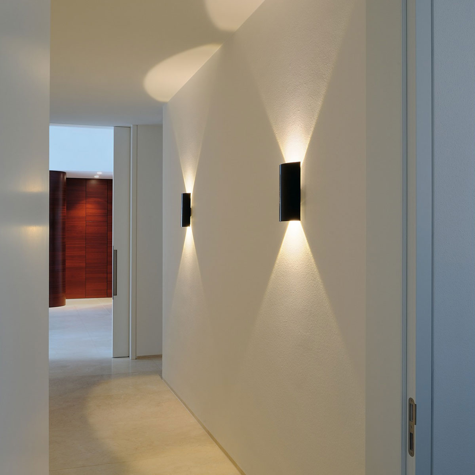 SLV Sail LED-Wandleuchte zweiflammig, 30 cm