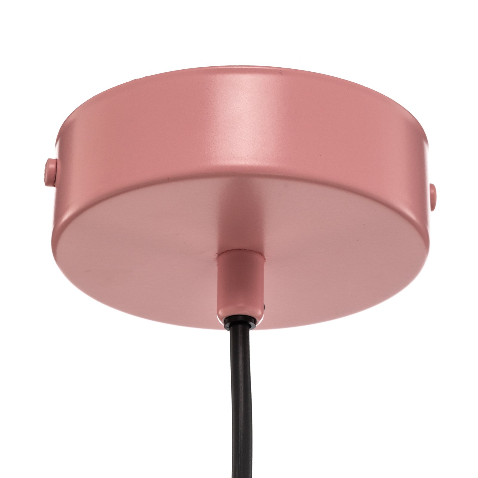 Samba pendant light, 1-bulb, pink/white