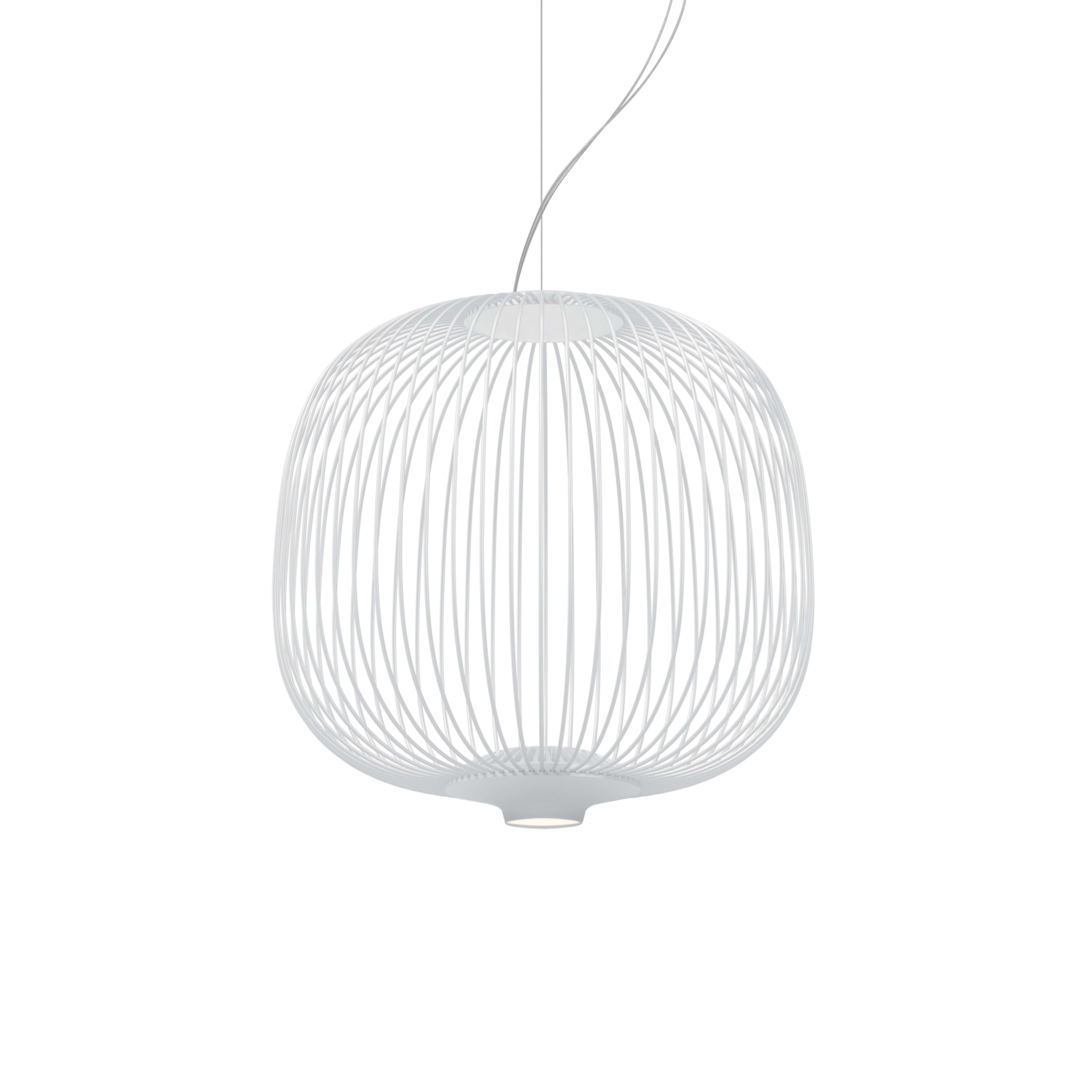 Foscarini Spokes 2 piccola MyLight, dæmpbar, hvid