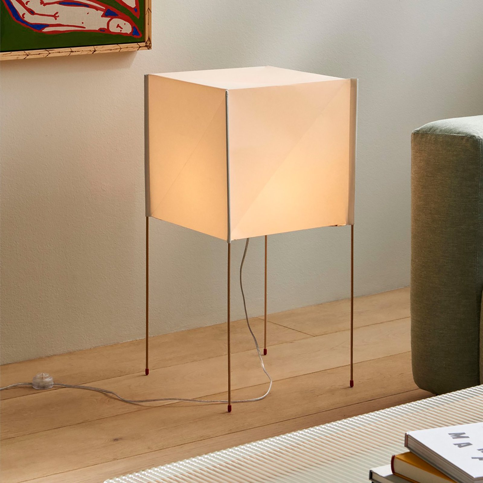 Paper Cube Golvlampa - HAY