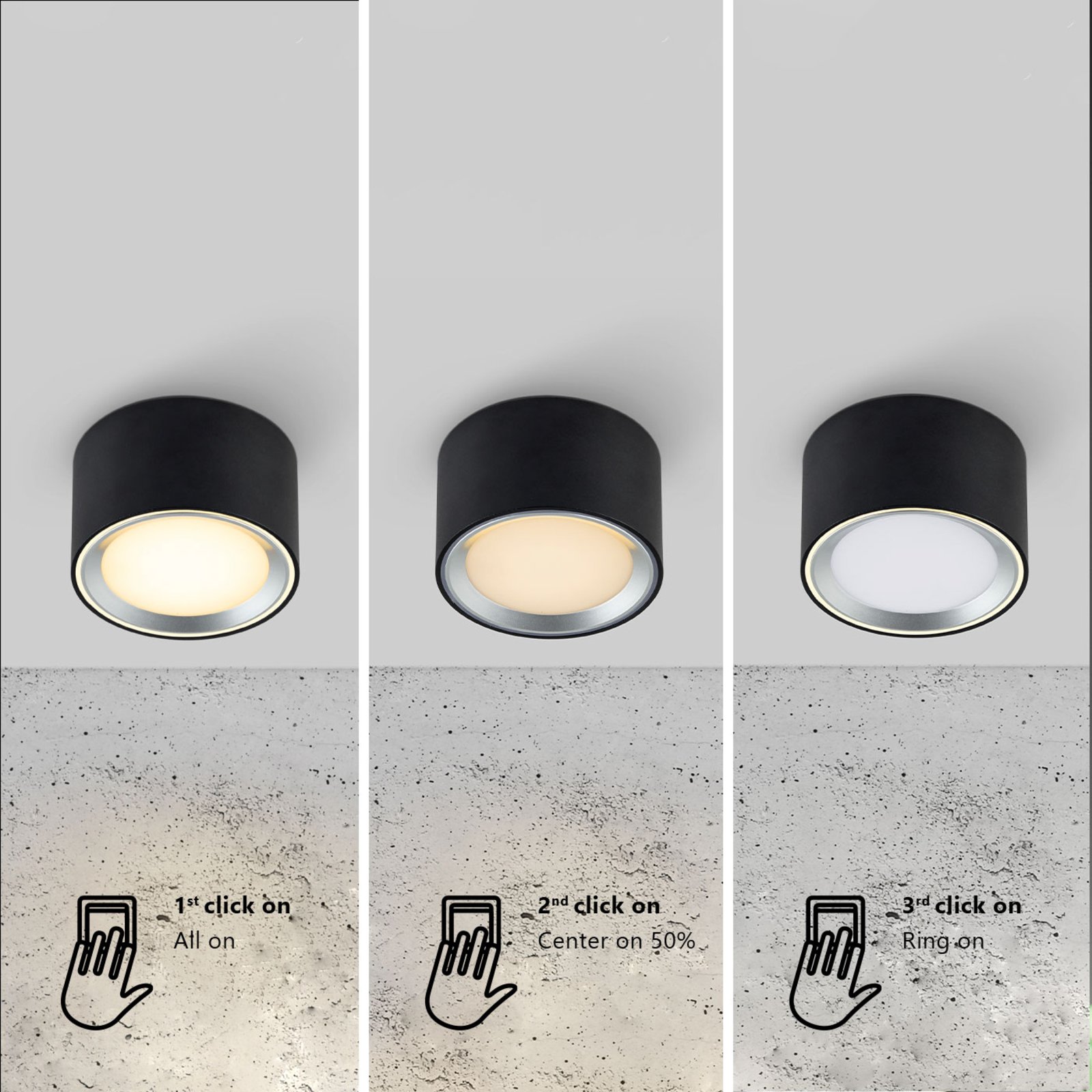 Fallon Spot Black - Nordlux