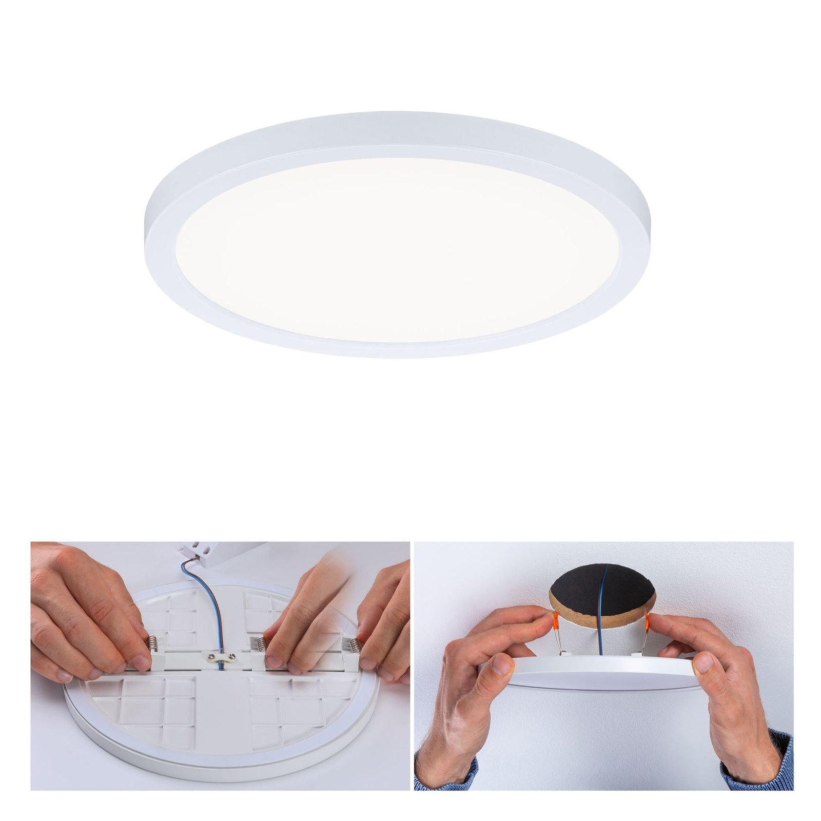 Paulmann-LED-paneeli Areo 4000 K valkoinen, 17,5cm