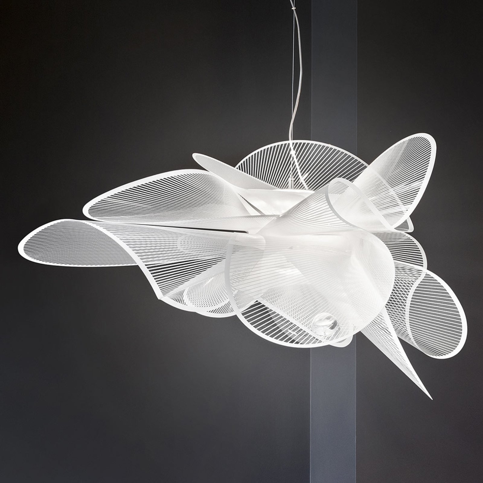 Slamp La Belle Étoile Large - pendant light, 90 cm, for Living / Dining Room, Cristalflex®, 35 W, energy efficiency: A+, H: 55 cm