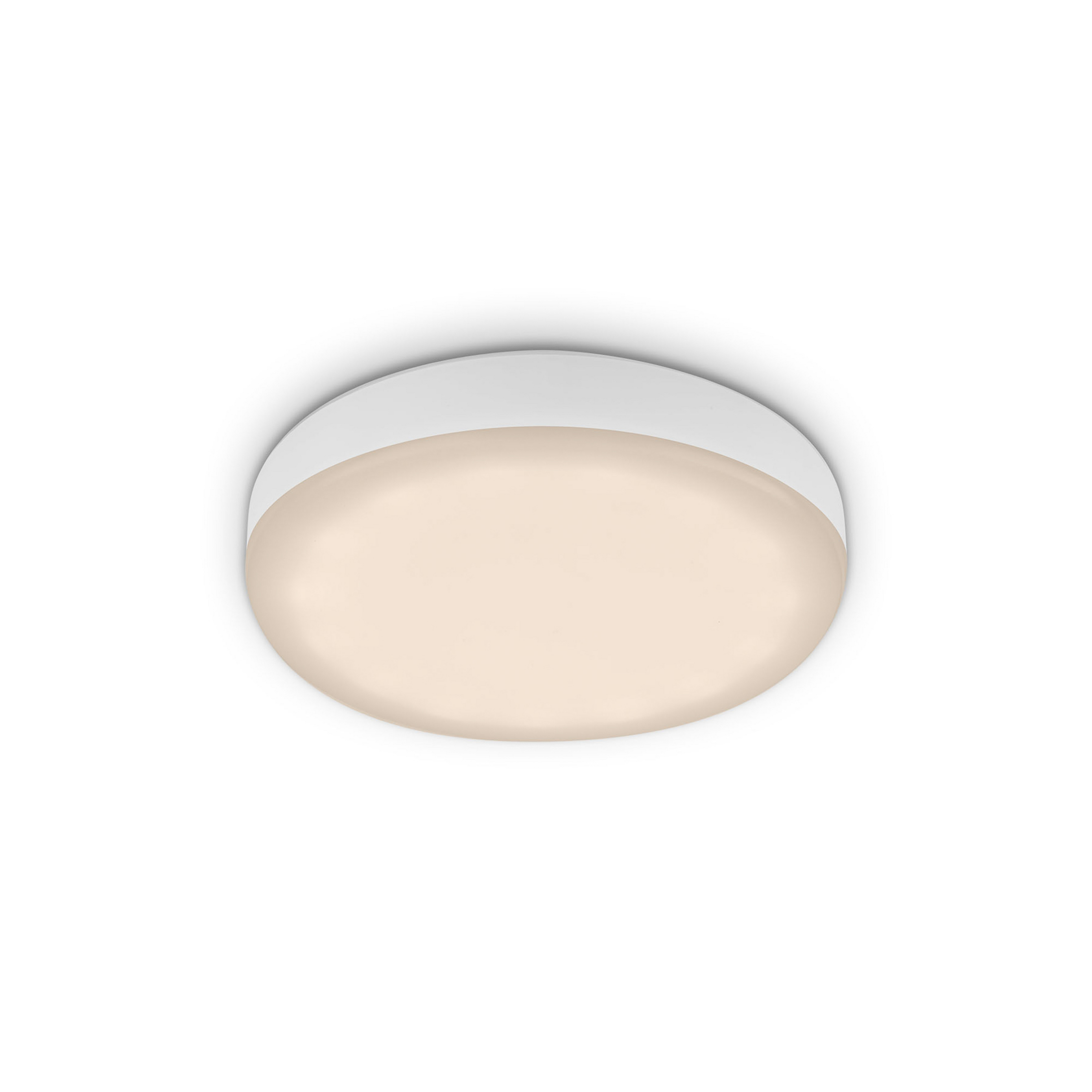 LED-Einbaustrahler Plat, weiß, Ø 7,5 cm, 3.000K