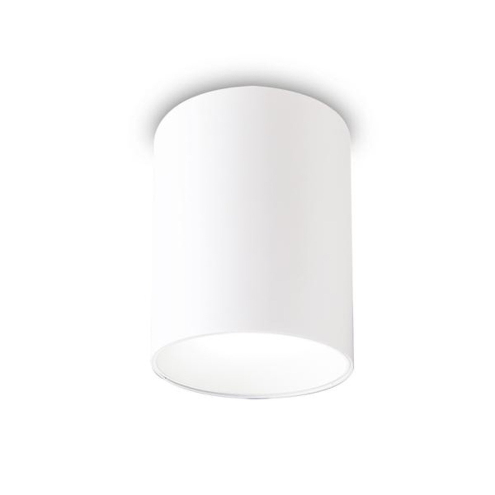 Ideal Lux LED downlight Nitro Round white height 14.2 cm metal
