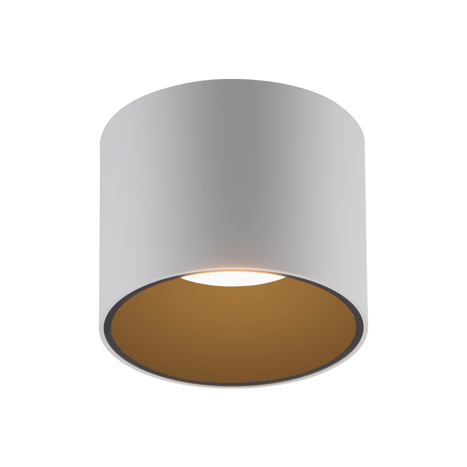 PURE LED лампа за баня Point, бяла, Ø 18 cm, метал, IP44