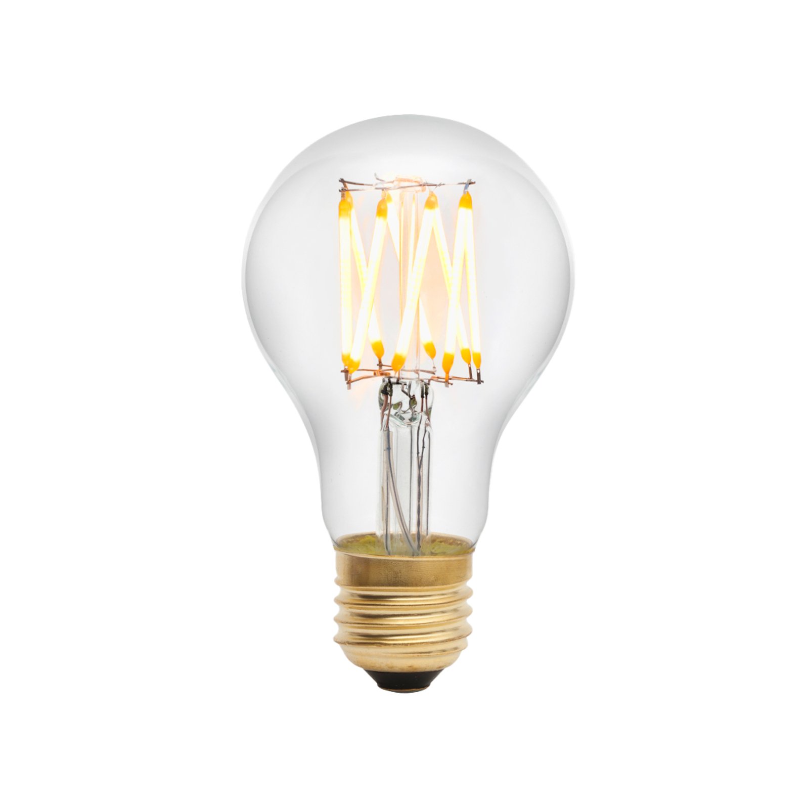 Tala LED bulb, A60, E27, 6 W, 2,700 K, clear, dimmable