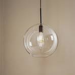 Sphere XL pendant light with glass shade