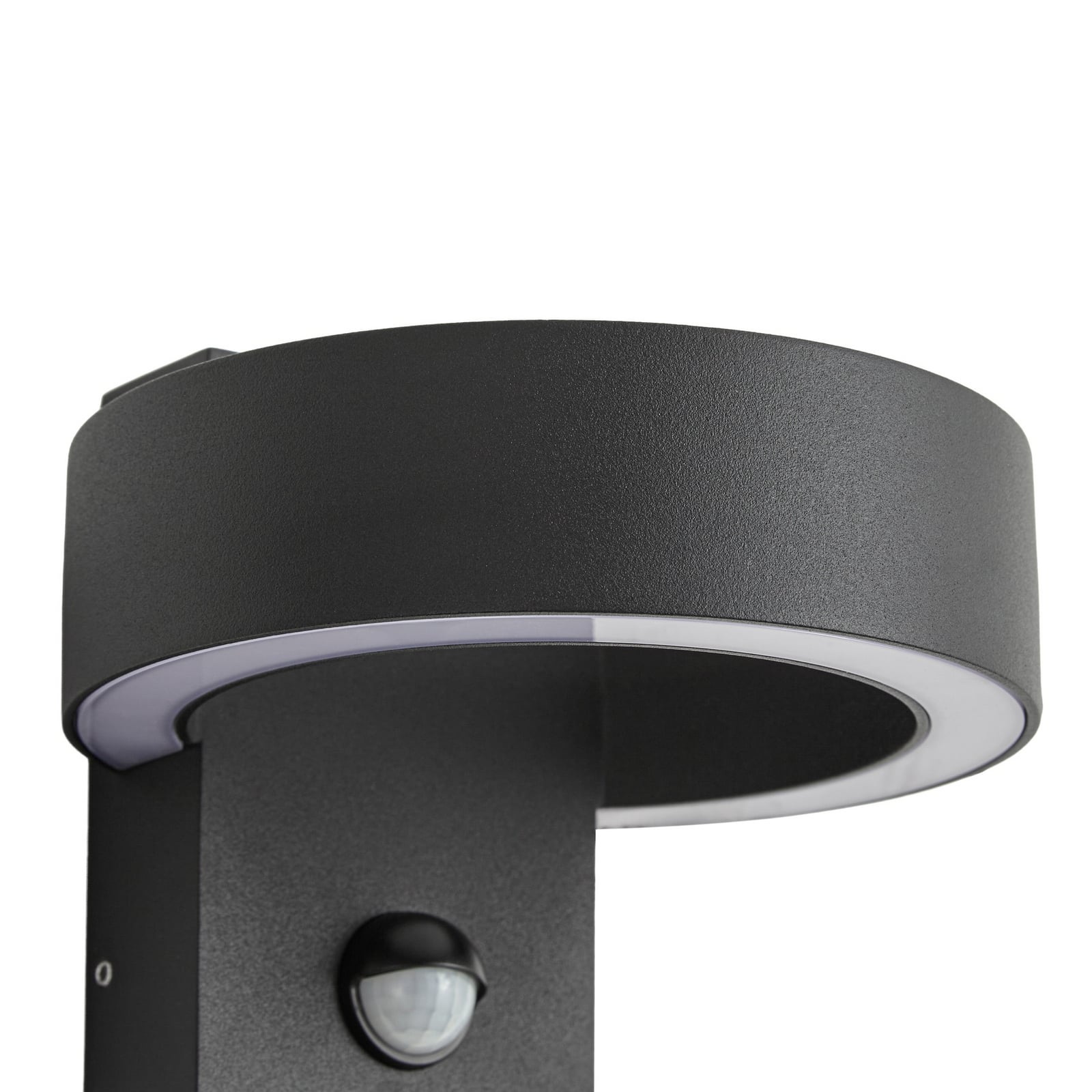 Applique d'extérieur LED, détecteur de mouvement, noir, CCT, métal, IP65 - Applique d'extérieur LED, détecteur de mouvement, noir, CCT, métal, IP65 -