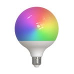 LUUMR Smart LED, E27, G125, 9W, RGB, Tuya, WLAN, mat, CCT