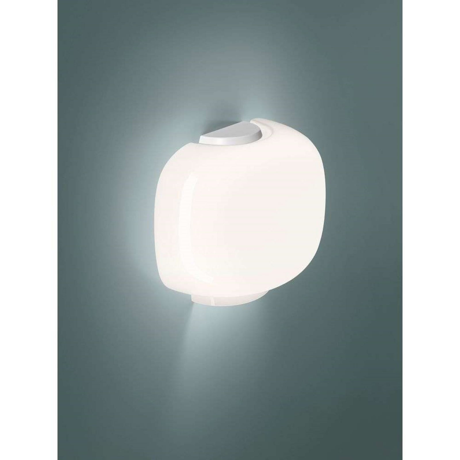 Chouchin 3 Væglampe White/White Foscarini - Stue - Glas