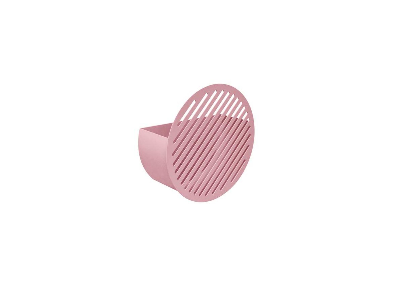 Diagonal Wall Basket Small Bubblegum Pink - Swedish Ninja