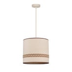 Lampada a sospensione Jimmy, Ø 35 cm, bordo decorativo - MARKET SET