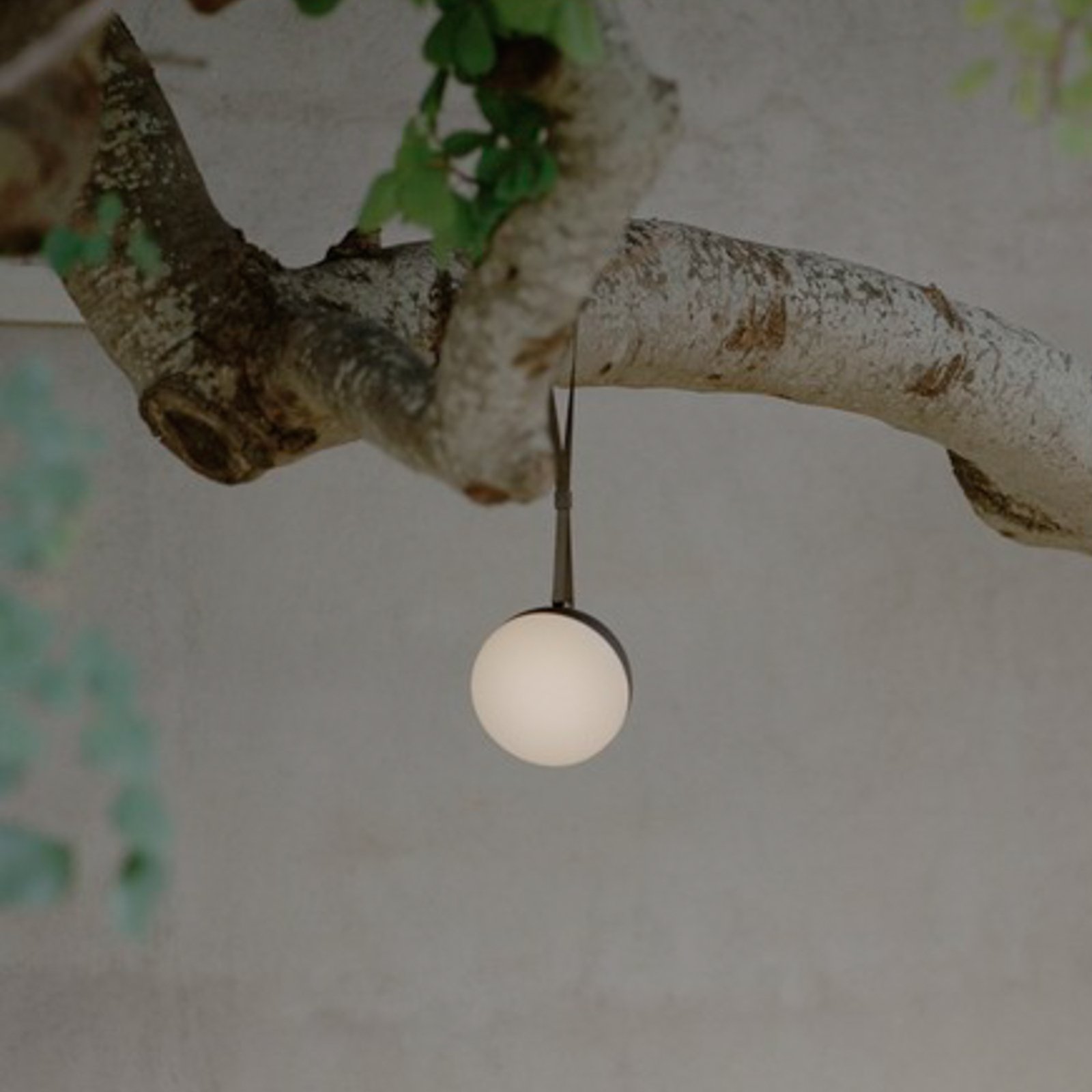 New Works Sphere LED-lampe med batteri IP67 bronze