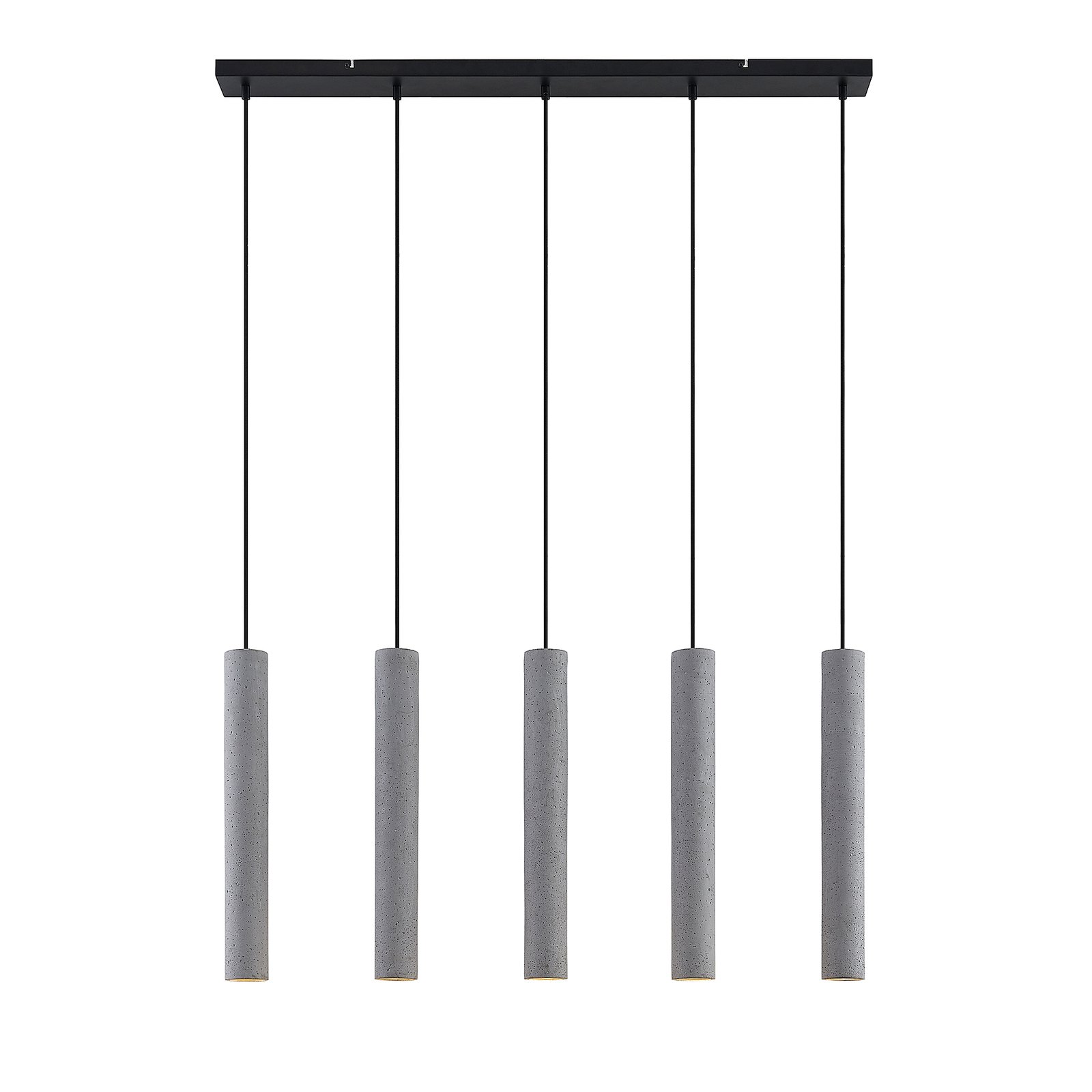 Concretto 5 Pendant Concrete - Lindby