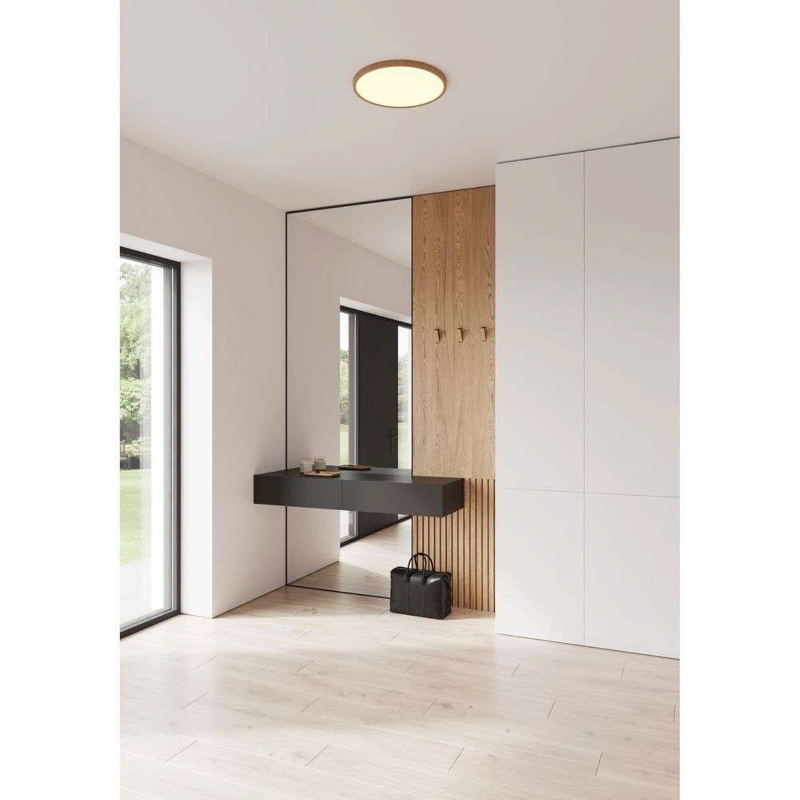Oja 42 Plafond IP20 2700K Step Dim Wood Nordlux - Vardagsrum - Plast
