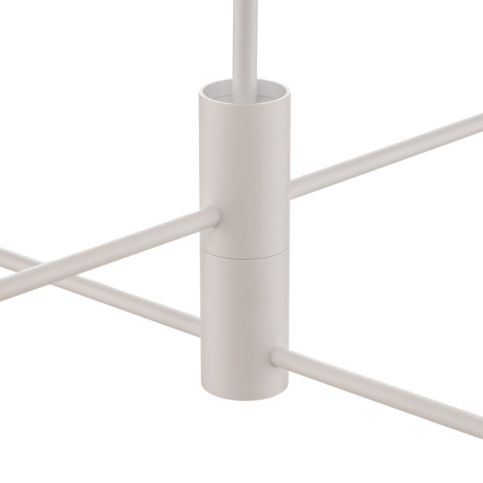 Candeeiro de teto Orbit IV, branco, quatro chamas