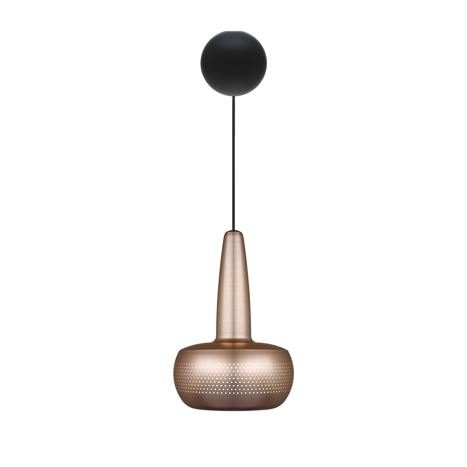 UMAGE Clava hanging lamp copper, cannonball black