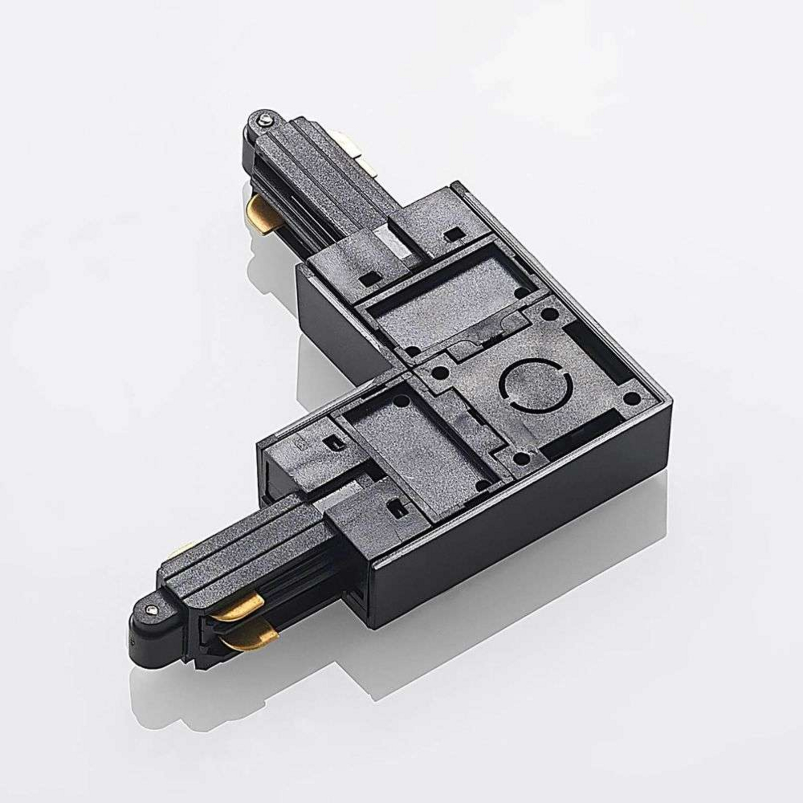 Linaro Track Sarok Connector Fekete - Lindby