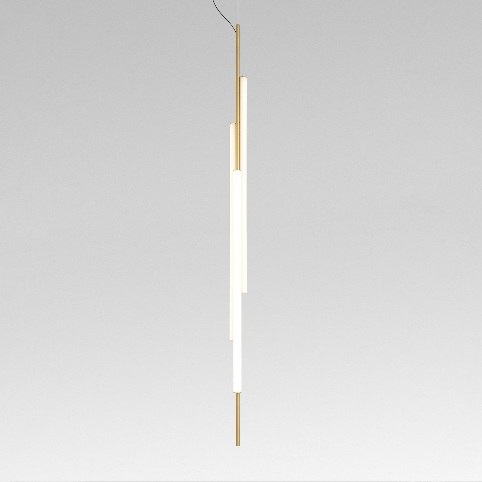 Candeeiro suspenso LED MARSET Ambrosia 175w/Plug-in 2700K dourada