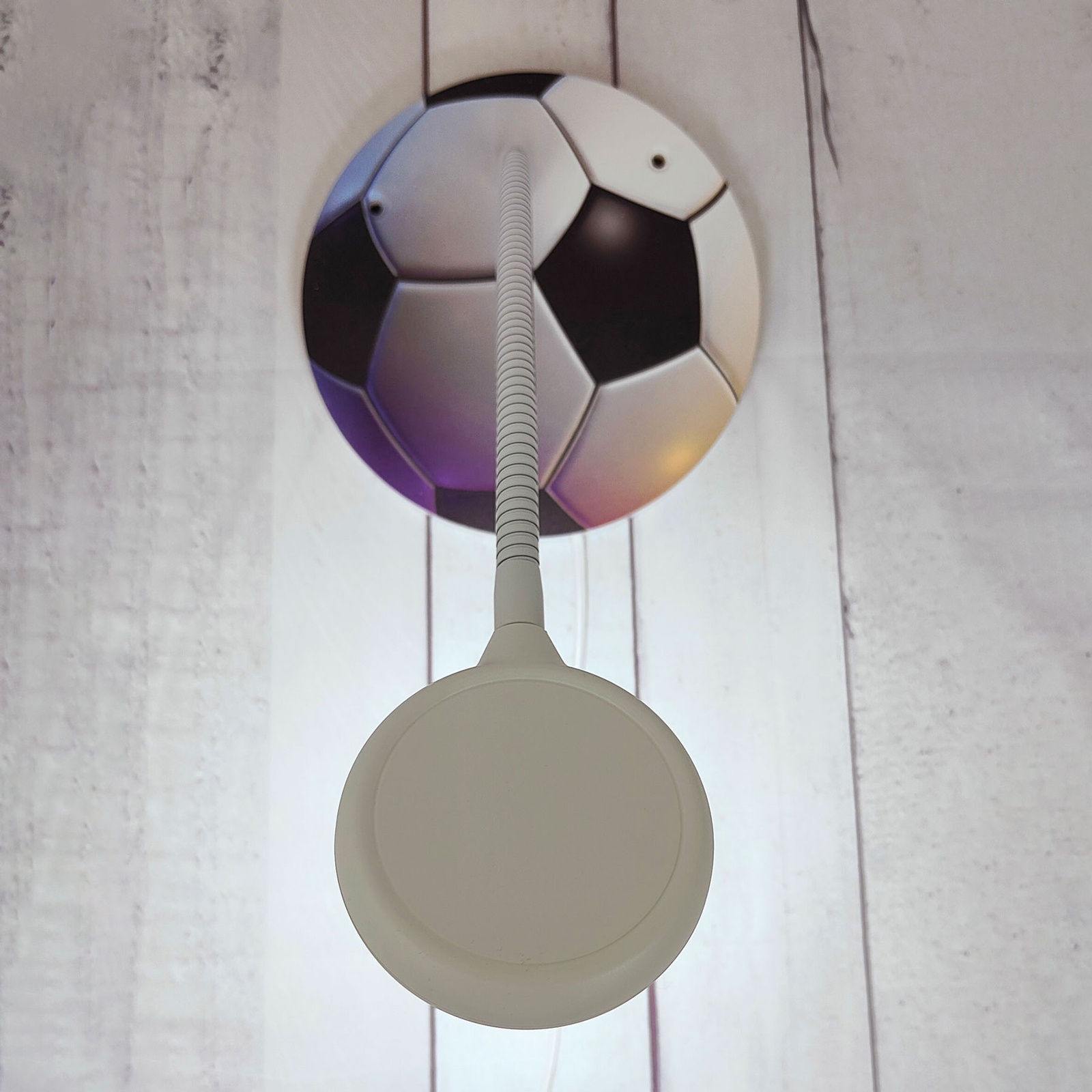 Stolní lampa Fußball s flexibilním ramenem