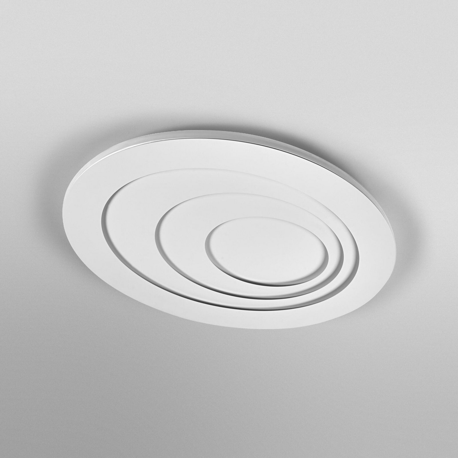 Lampa sufitowa LED OSRAM ORBIS SPIRAL OVAL, Ø 72 cm, biała, 63 W
