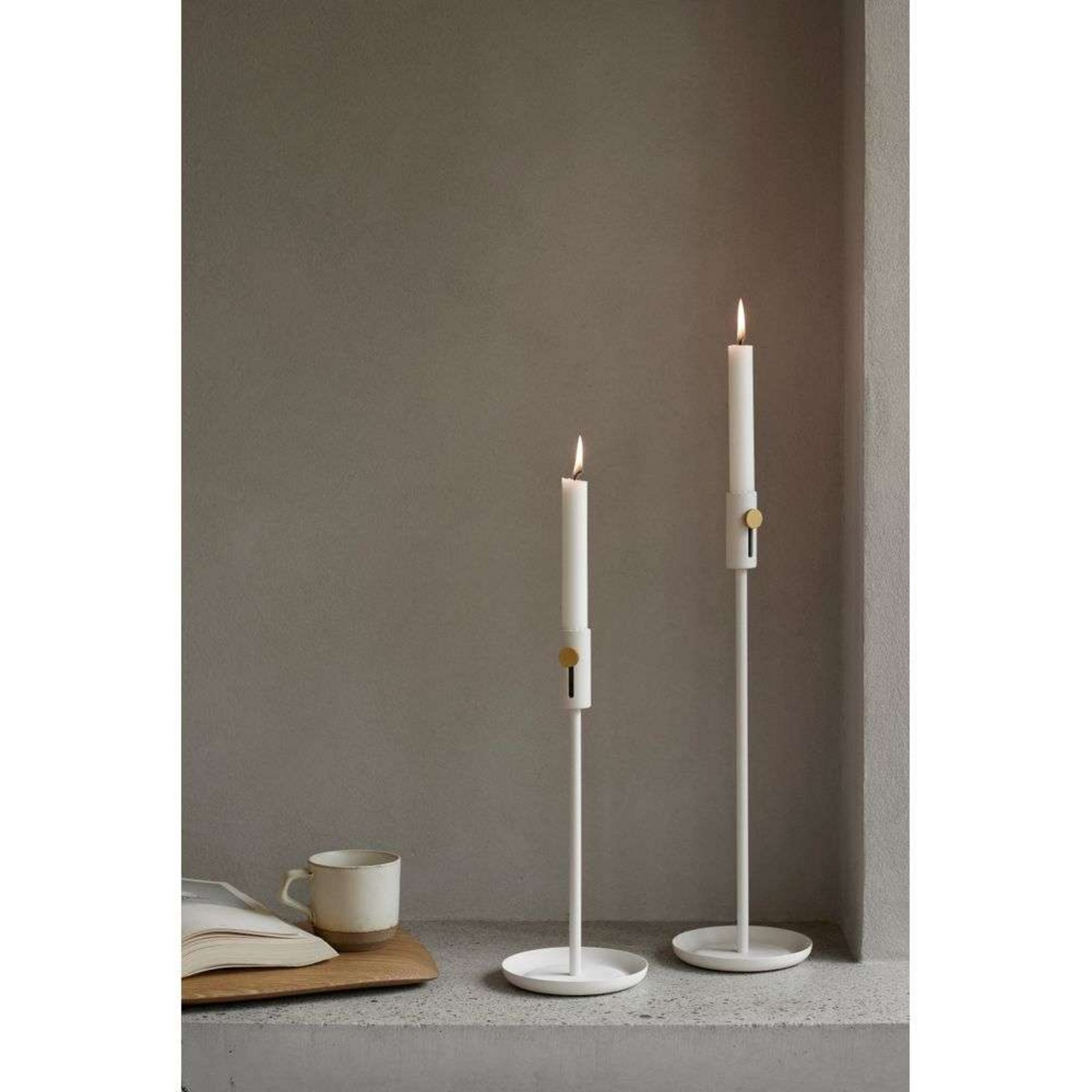 Granny Candle Holder H32,5 Black - Northern