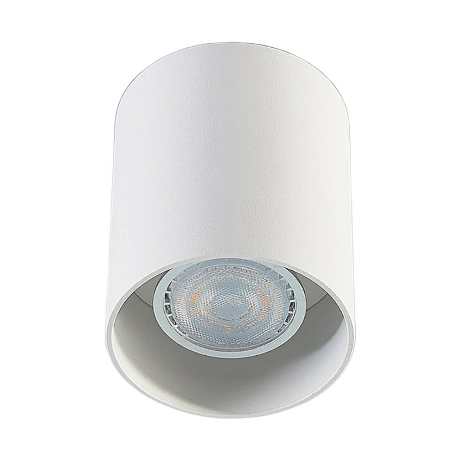 Arcchio Downlight Carson, Höhe 10 cm, weiß, Aluminium