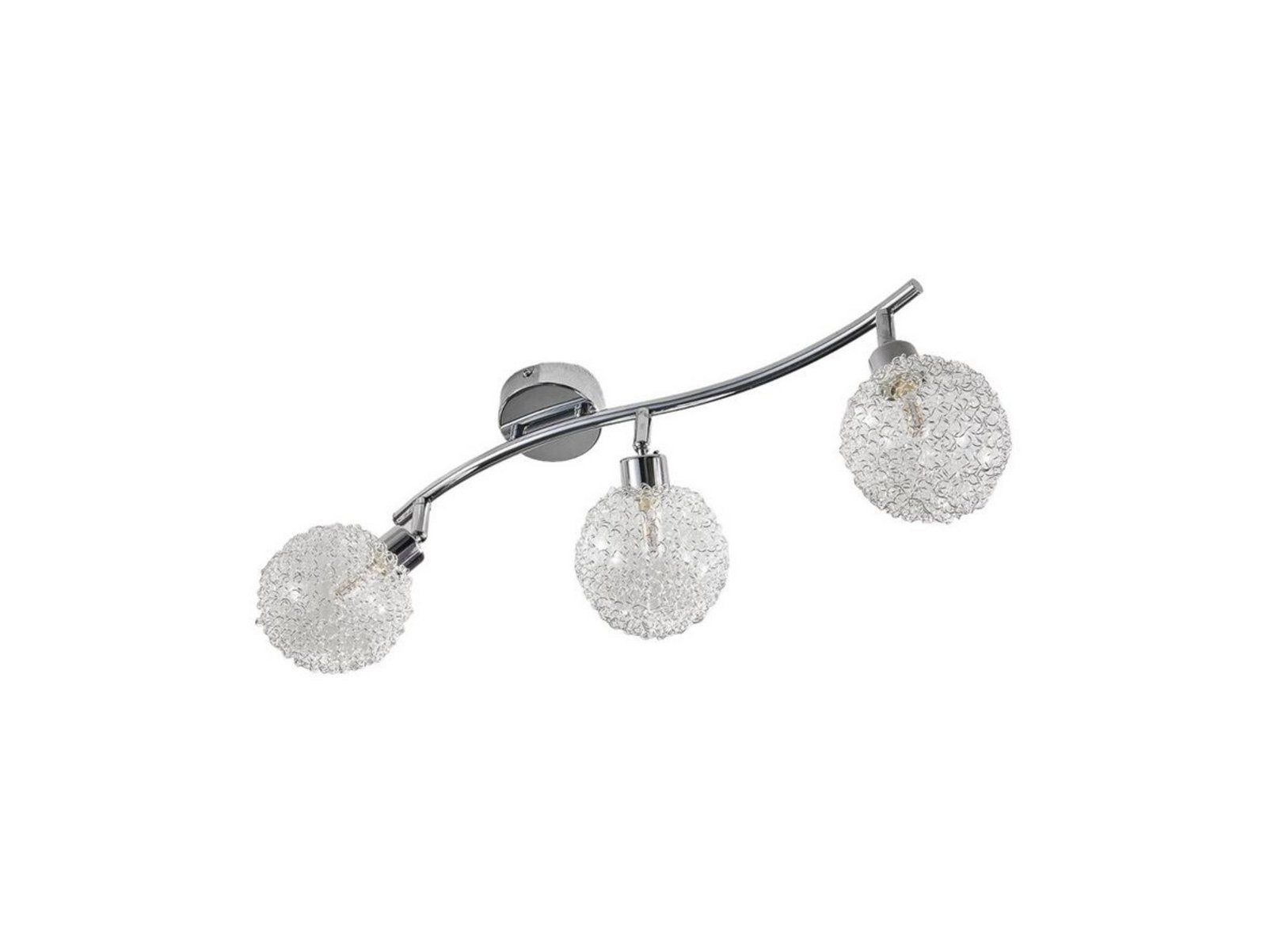 Ticino 3 Plafond Silver/Chrome - Lindby