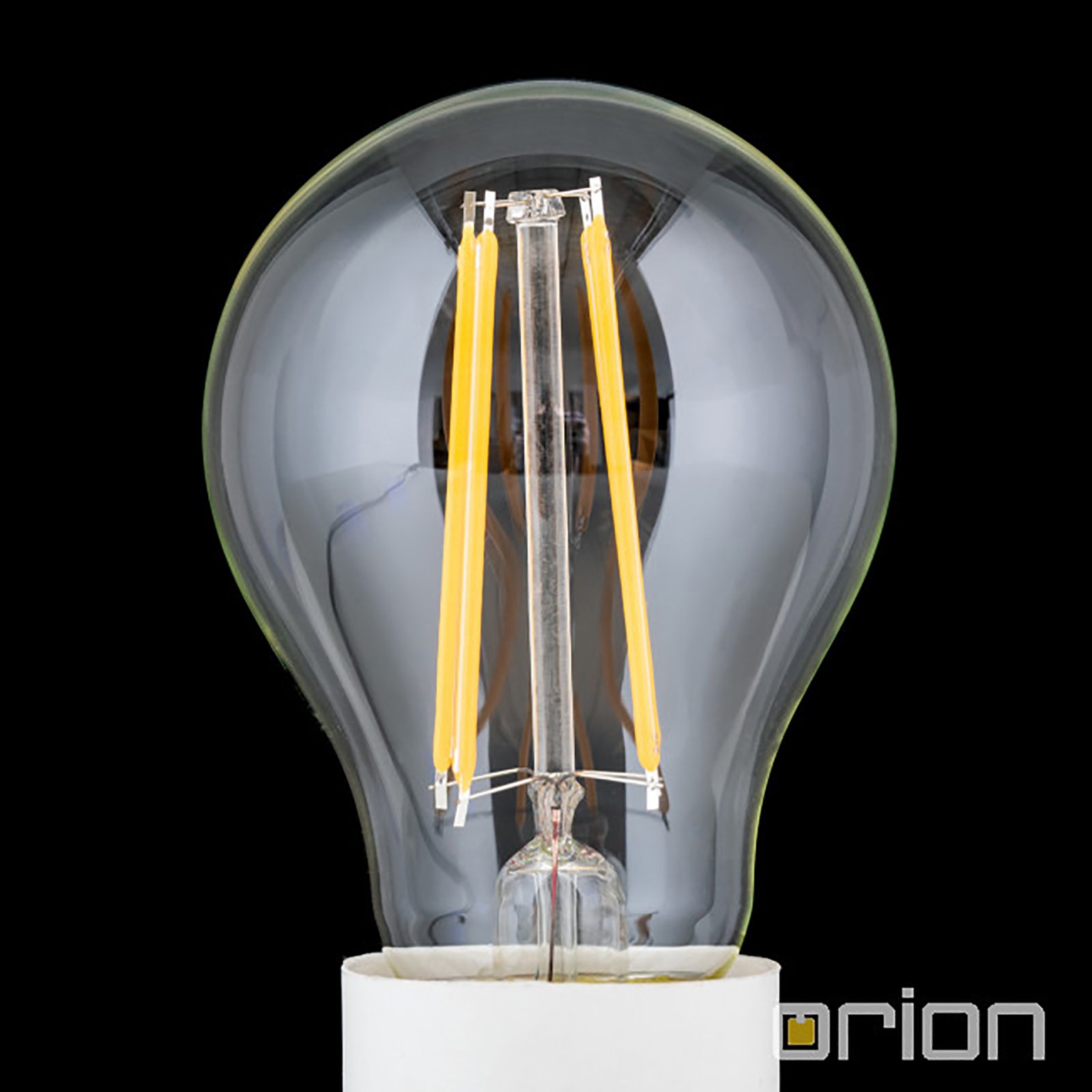 LED lempa E27 10W 2700K skaidrus siūlas, kurį galima reguliuoti