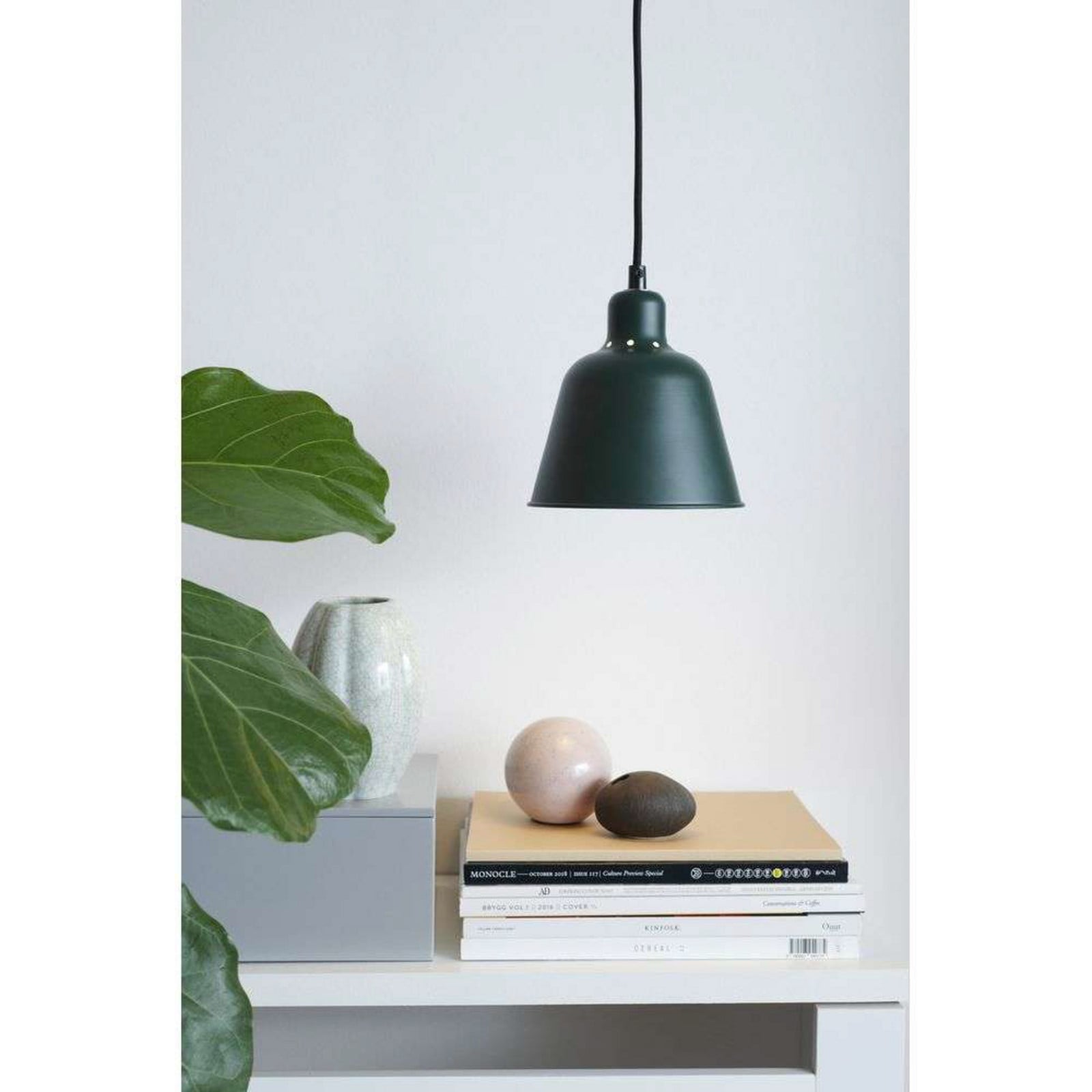 Carpenter Taklampa &Oslash;15 Piano Black Halo Design - Matsal - Metall