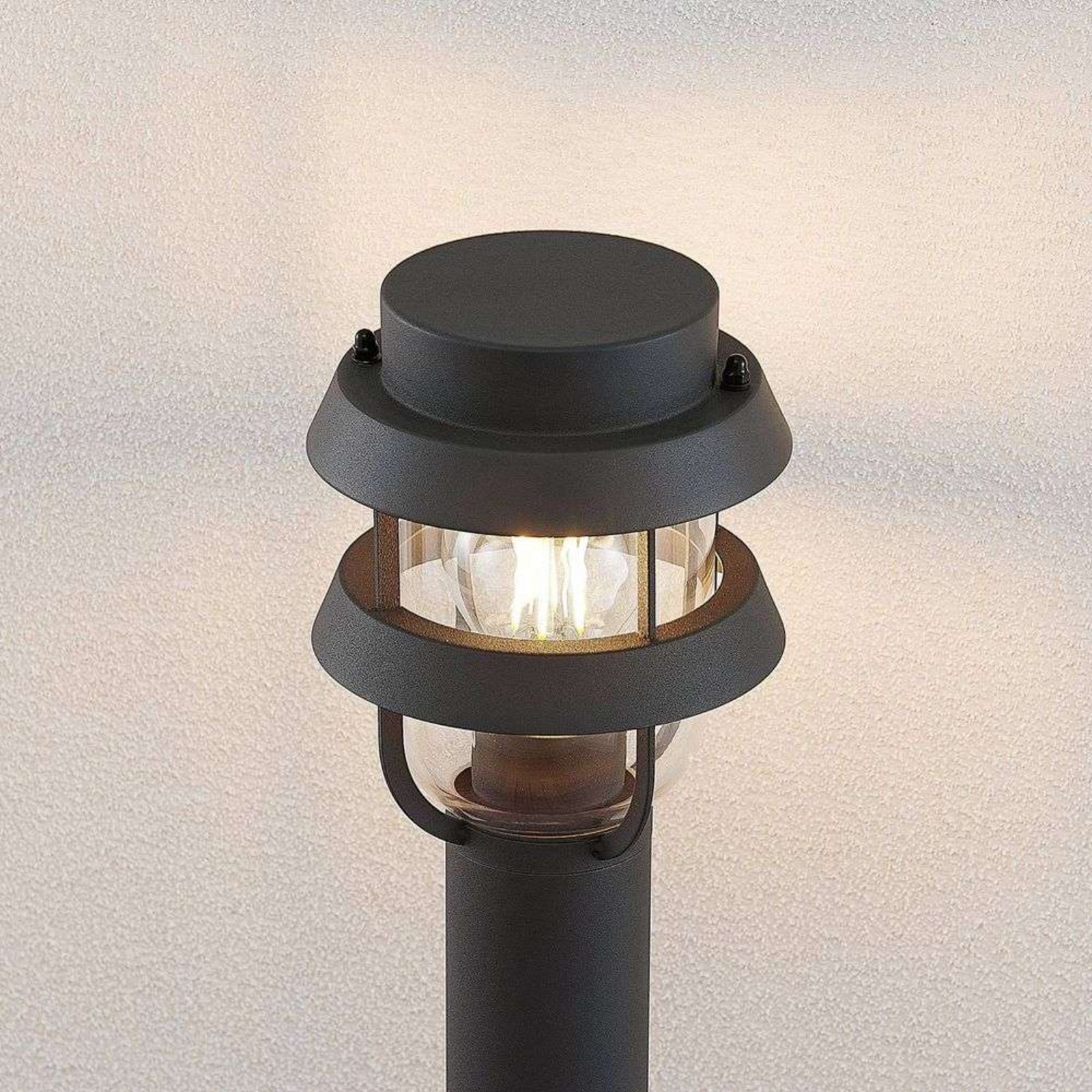 Alvaro Garten Leuchte H60 Dark Grey - Lindby