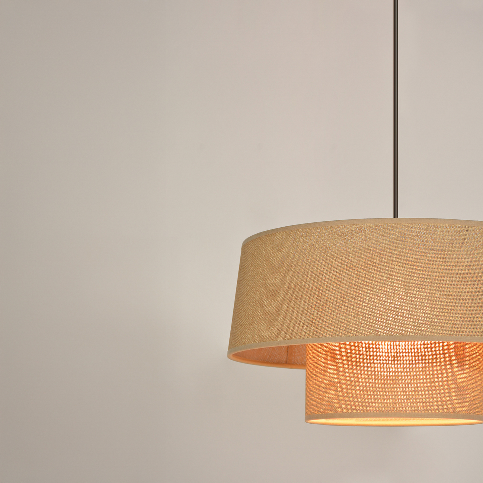 Mali viseći luster, Havana, Ø 38 cm, papir - Corep SAS