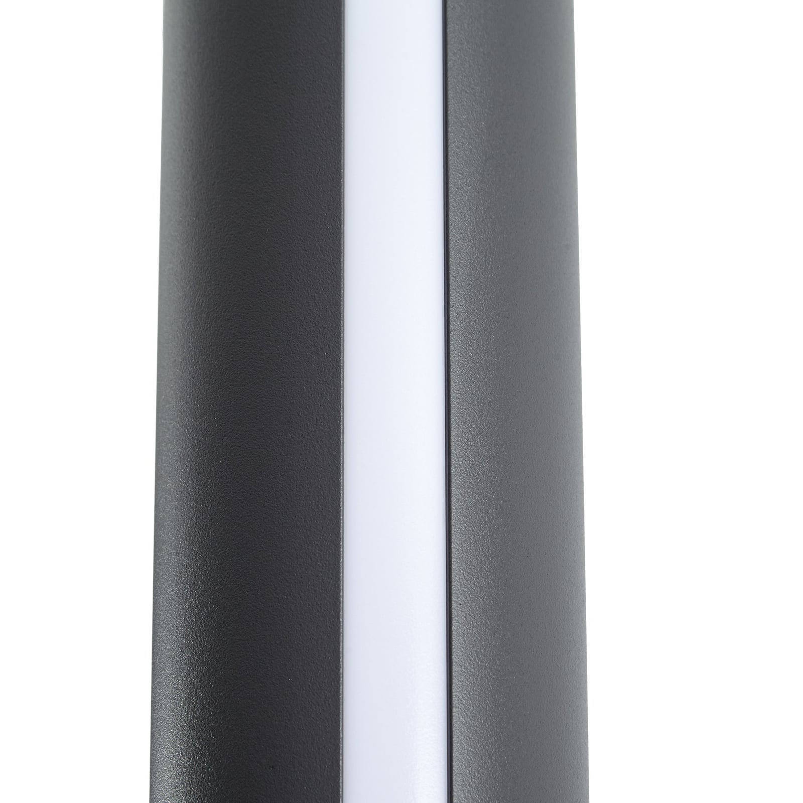 Lynel LED-utelampe, IP54, antrasitt, høyde 200 cm, aluminium - Lucande
